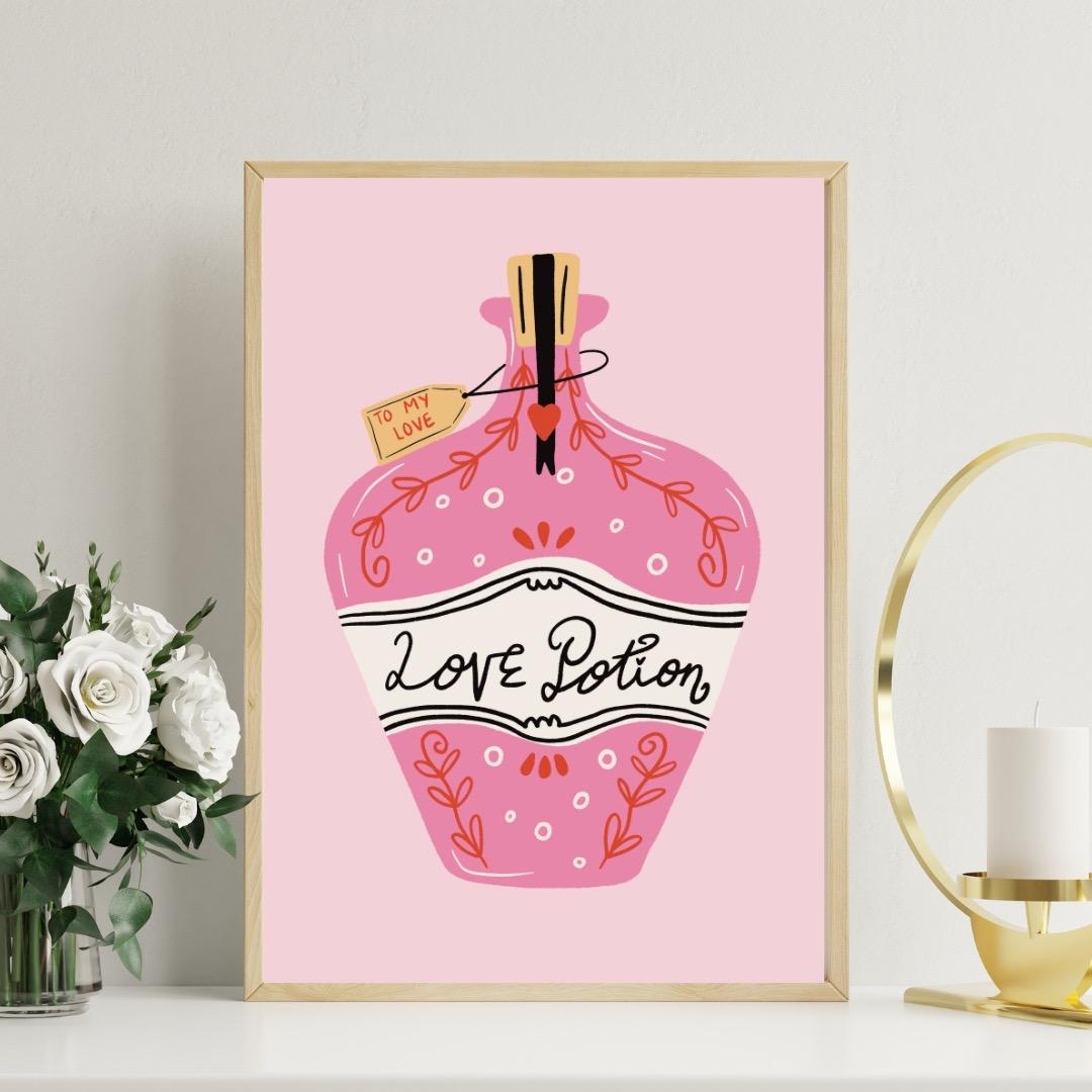 Love Potion | A4 Art Print