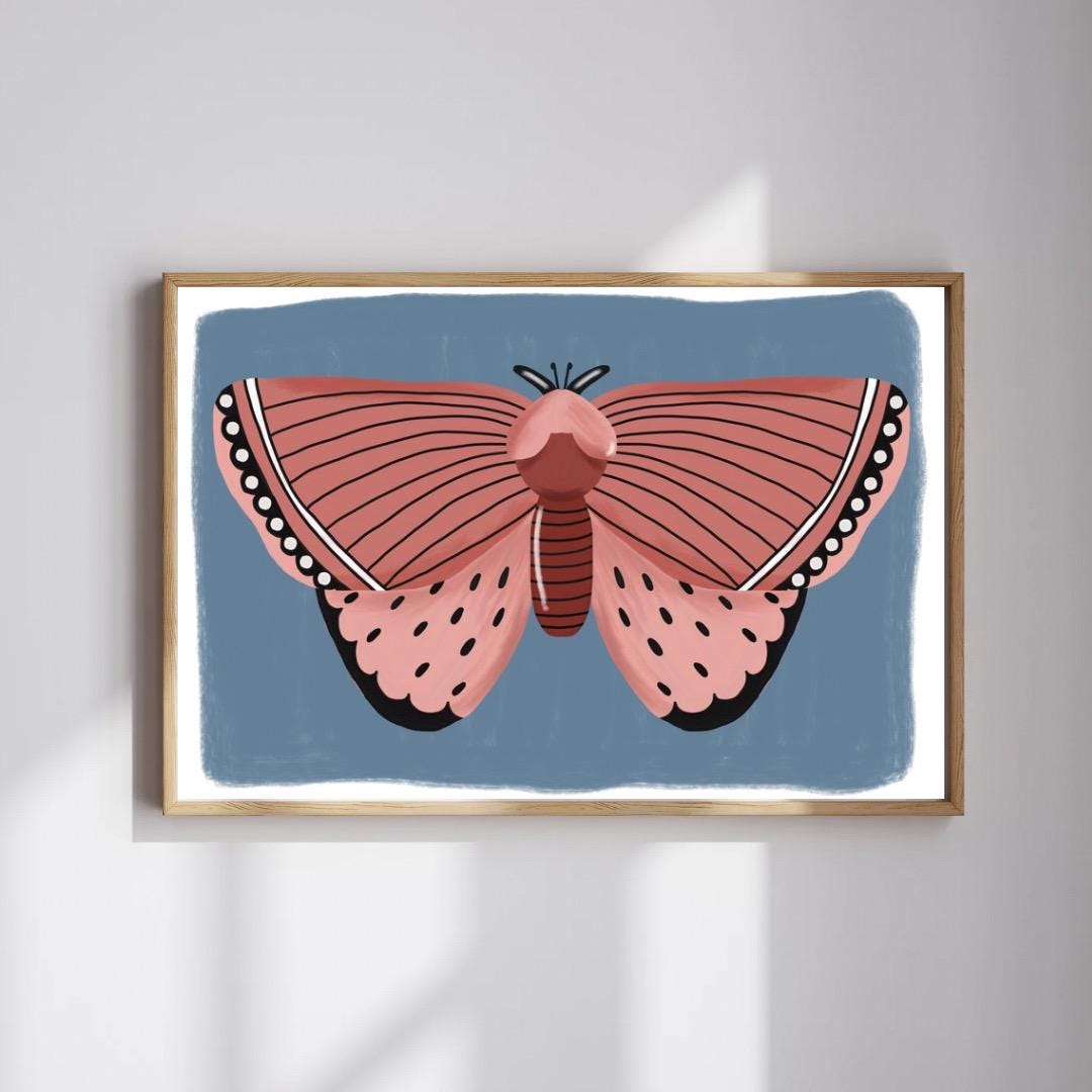 Butterfly A4 Art Print