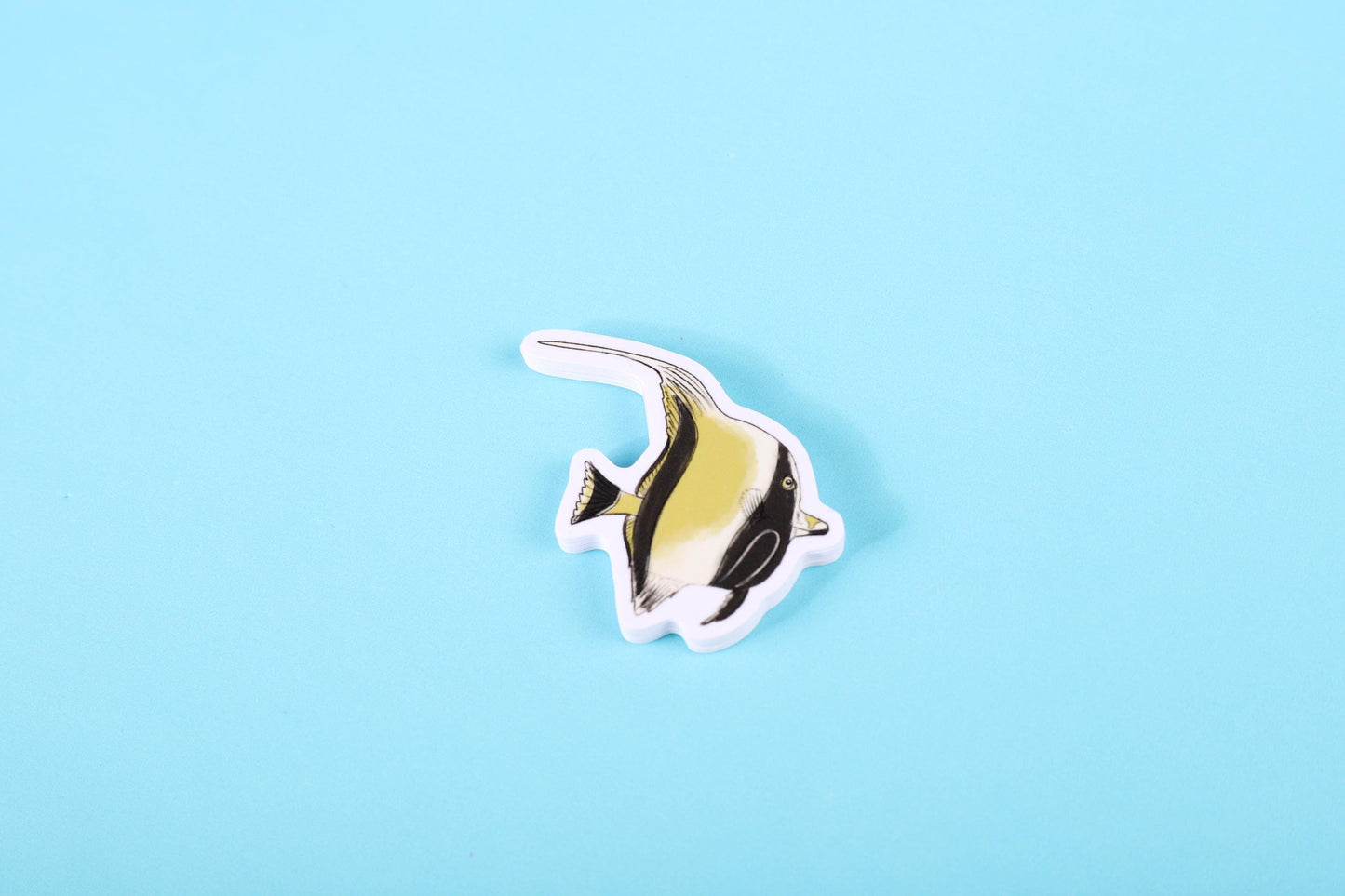 Moorish Idol Fish Sticker