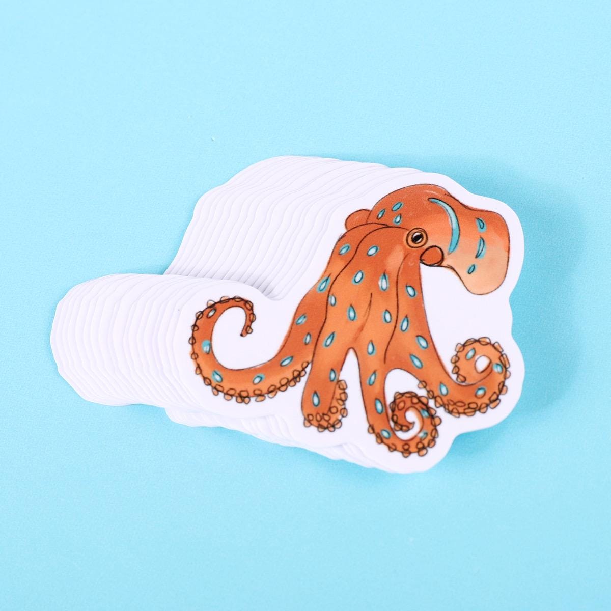 Blue-Ringed Octopus Sticker
