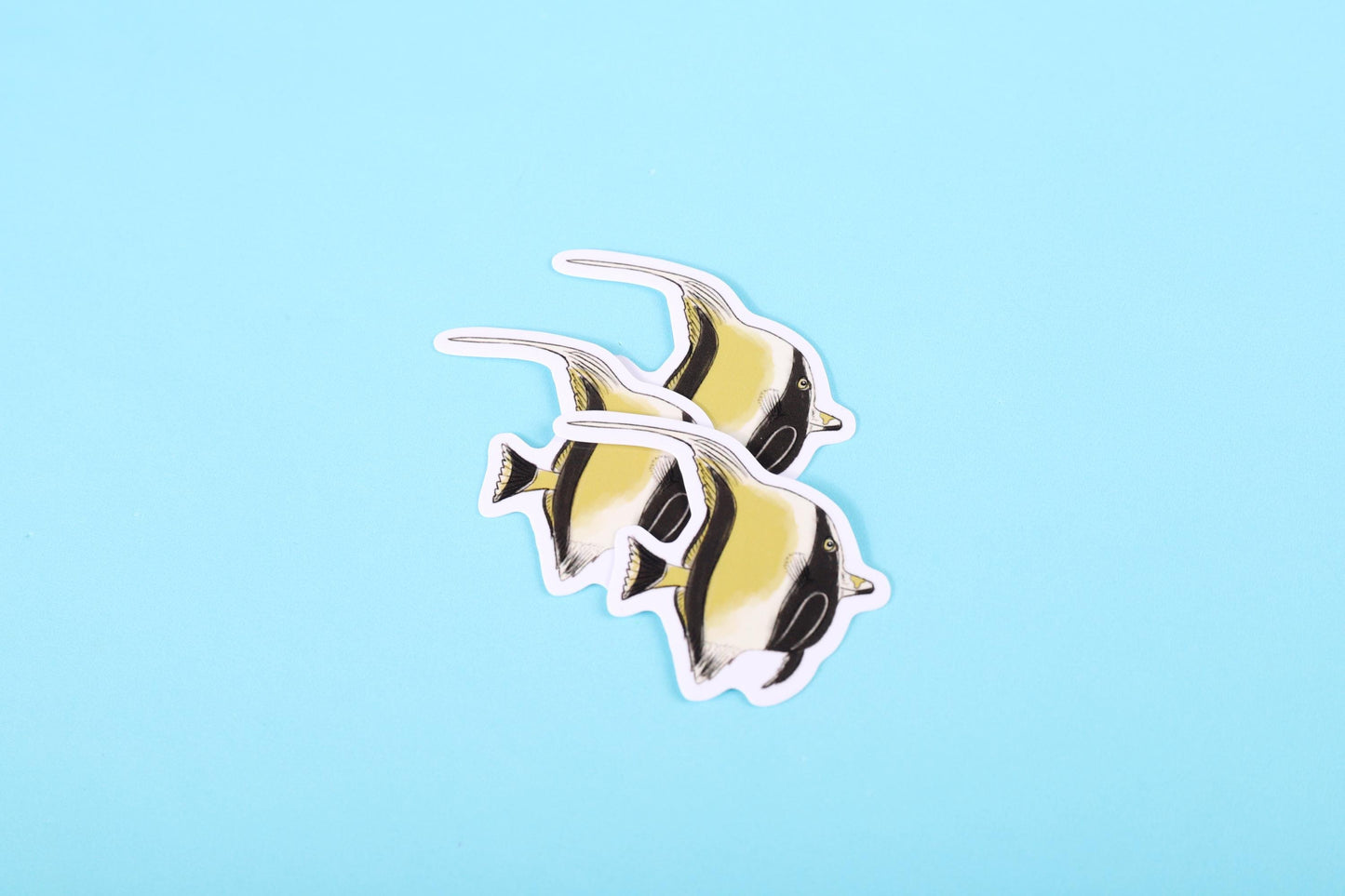 Moorish Idol Fish Sticker