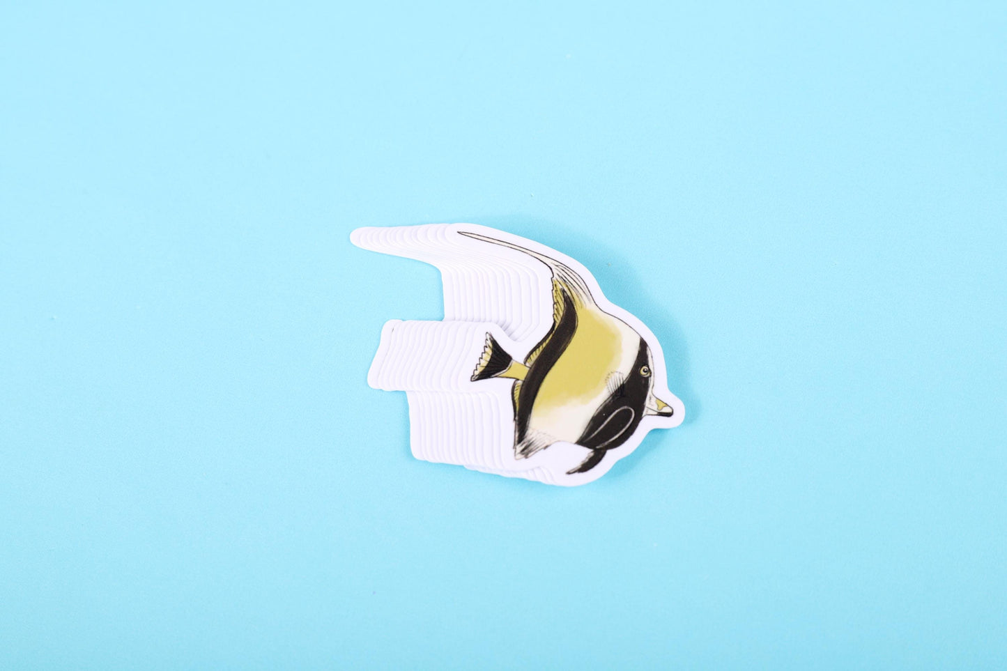 Moorish Idol Fish Sticker