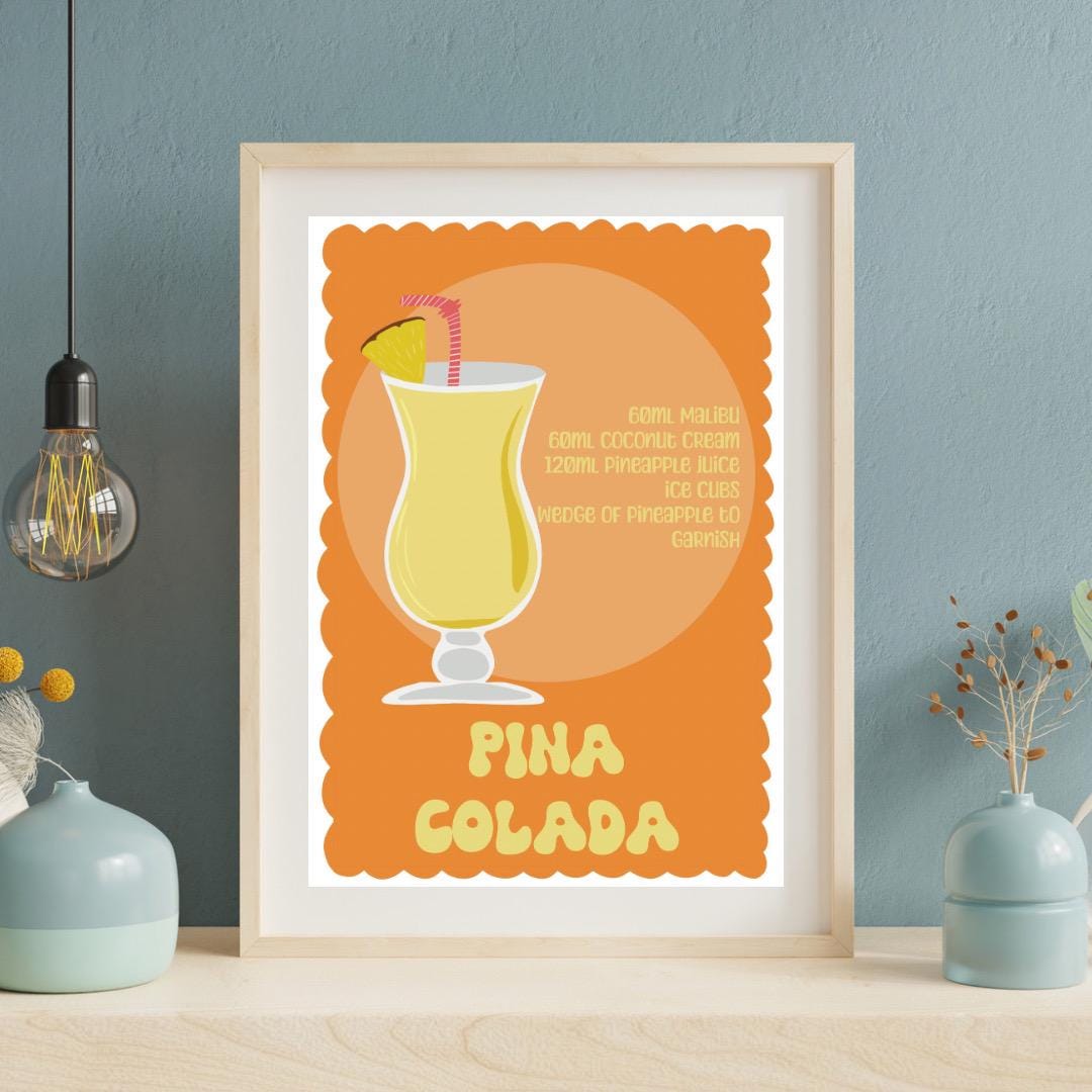 Pina Colada | A4 Art Print
