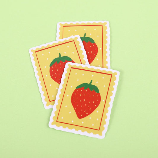 Strawberry stamp | Sticker