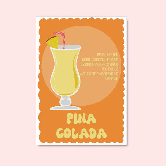Pina Colada | A4 Art Print