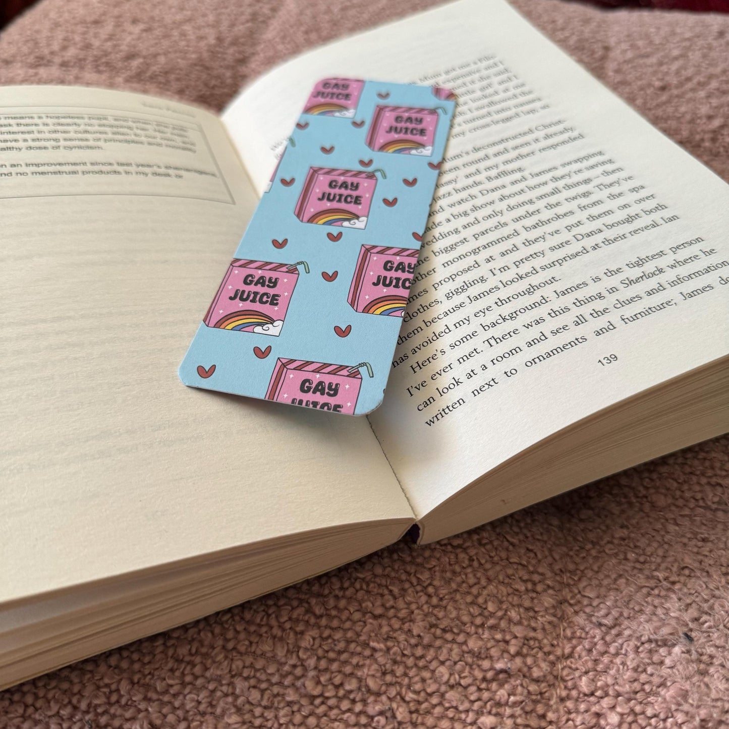 Gay juice Bookmark