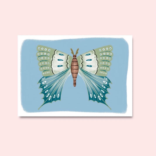 Moth A4 Art Print
