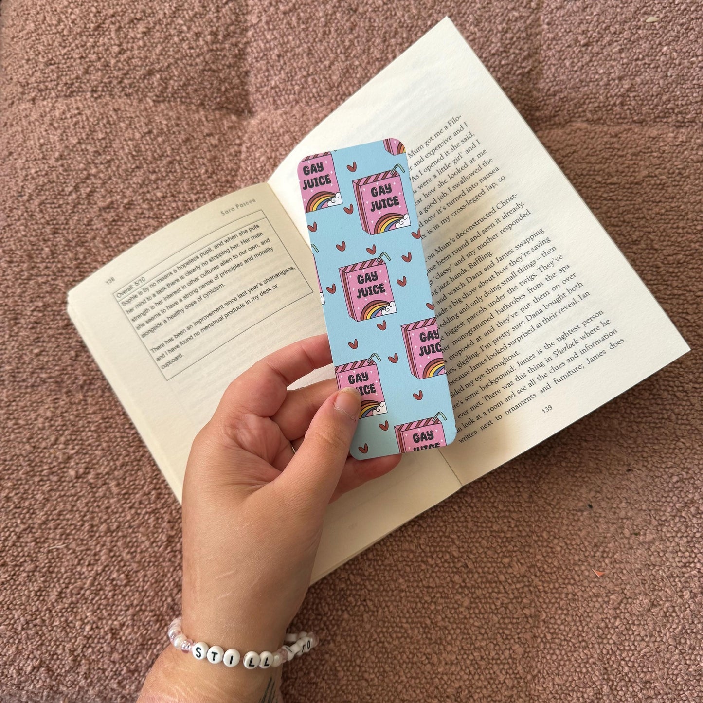 Gay juice Bookmark