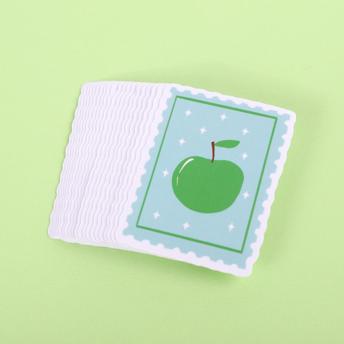 Apple stamp Sticker
