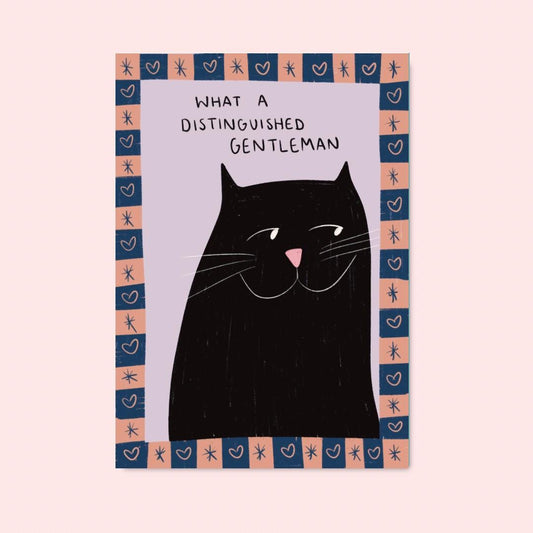What a distinguished gentleman | A4 Art Print