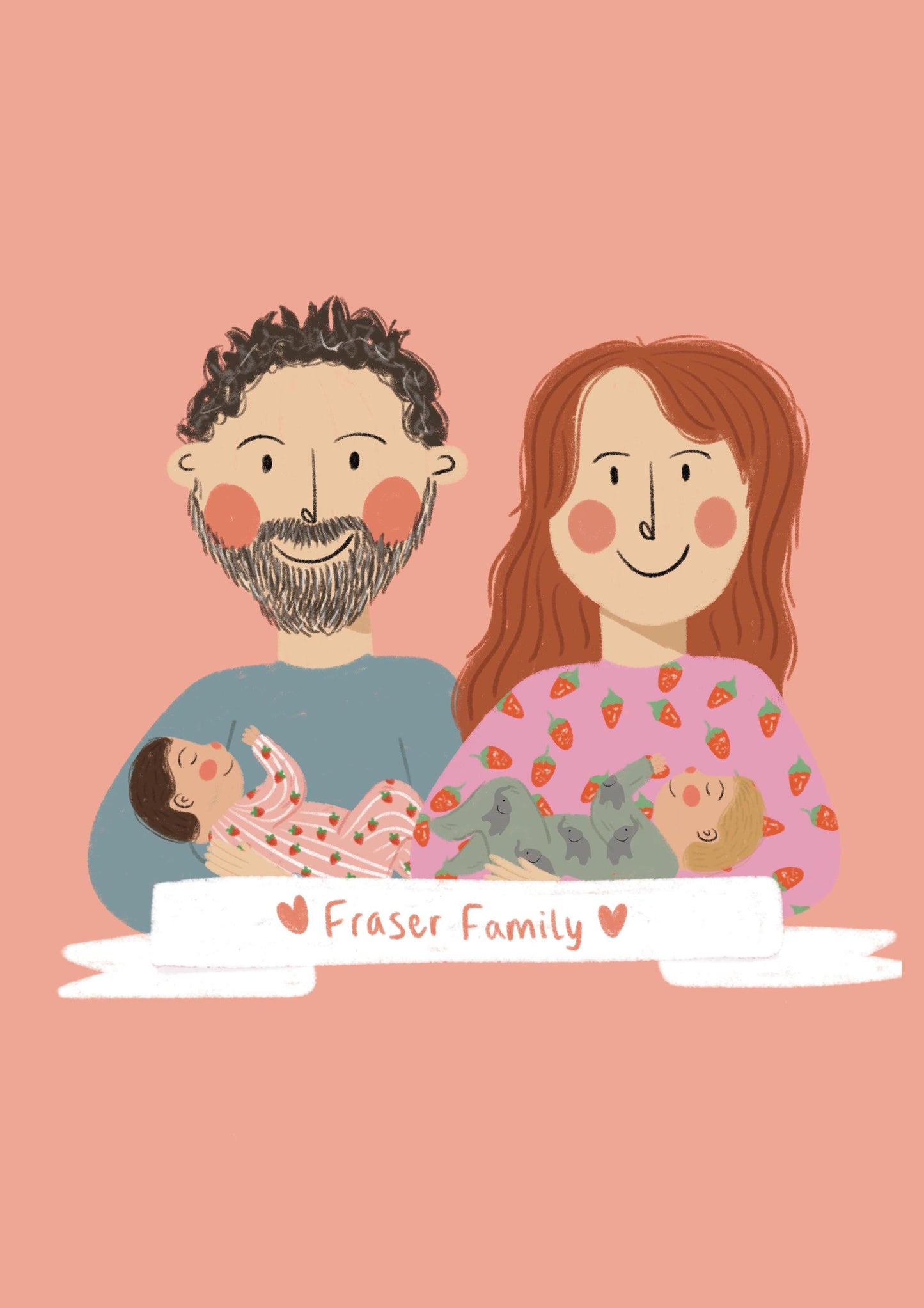 Custom portrait illustration