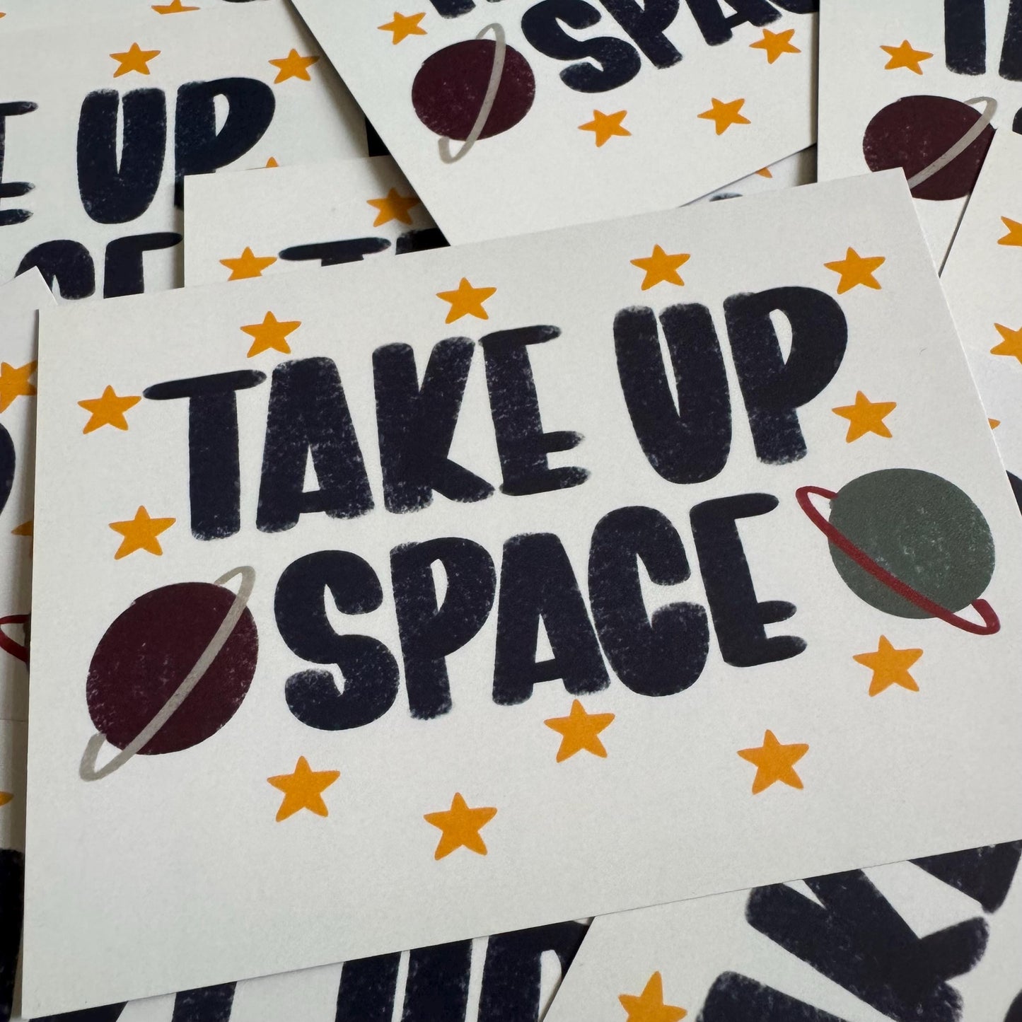 Take Up Space | A6 Postcard