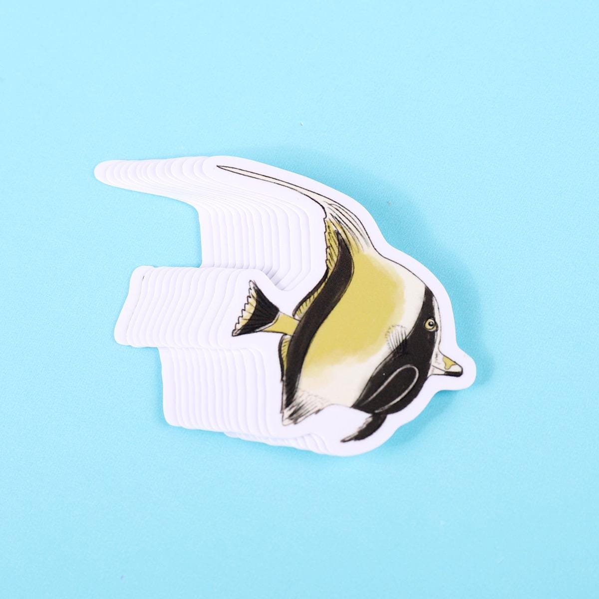Moorish Idol Fish Sticker