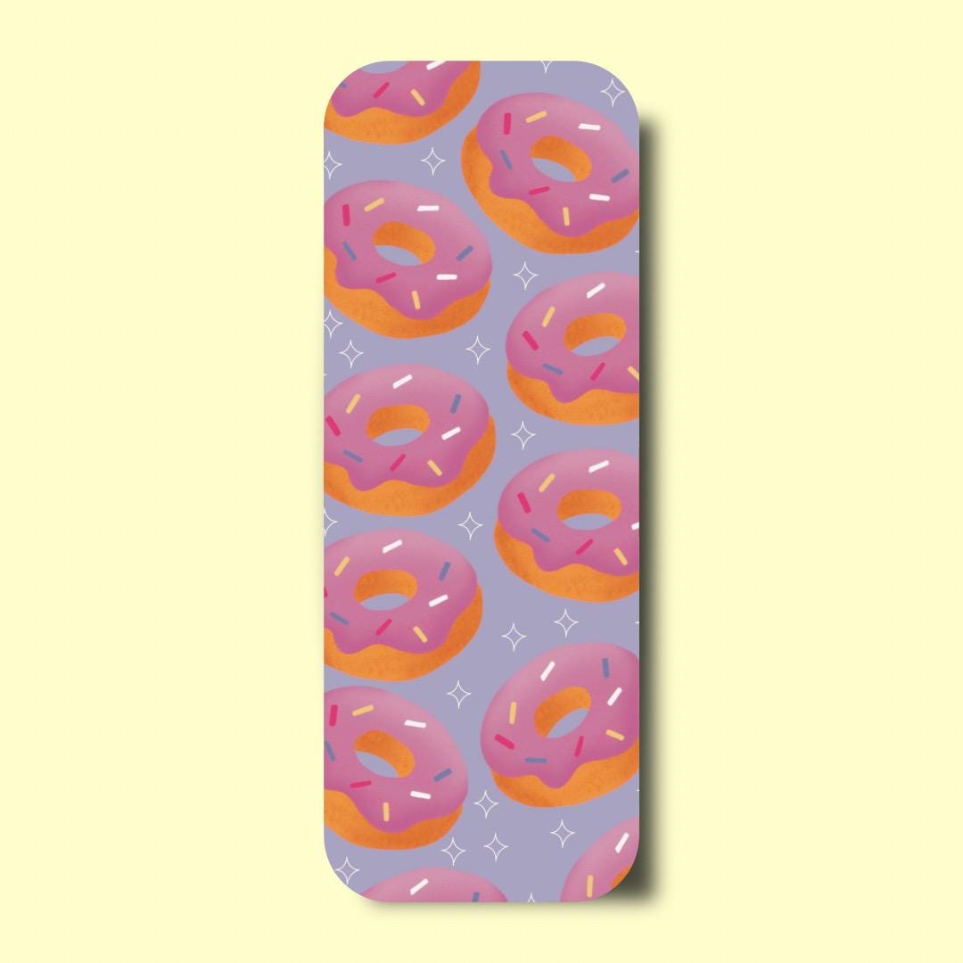 Doughnut Bookmark: 300gsm Card