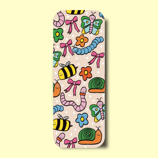 Bugs and Flowers Bookmark