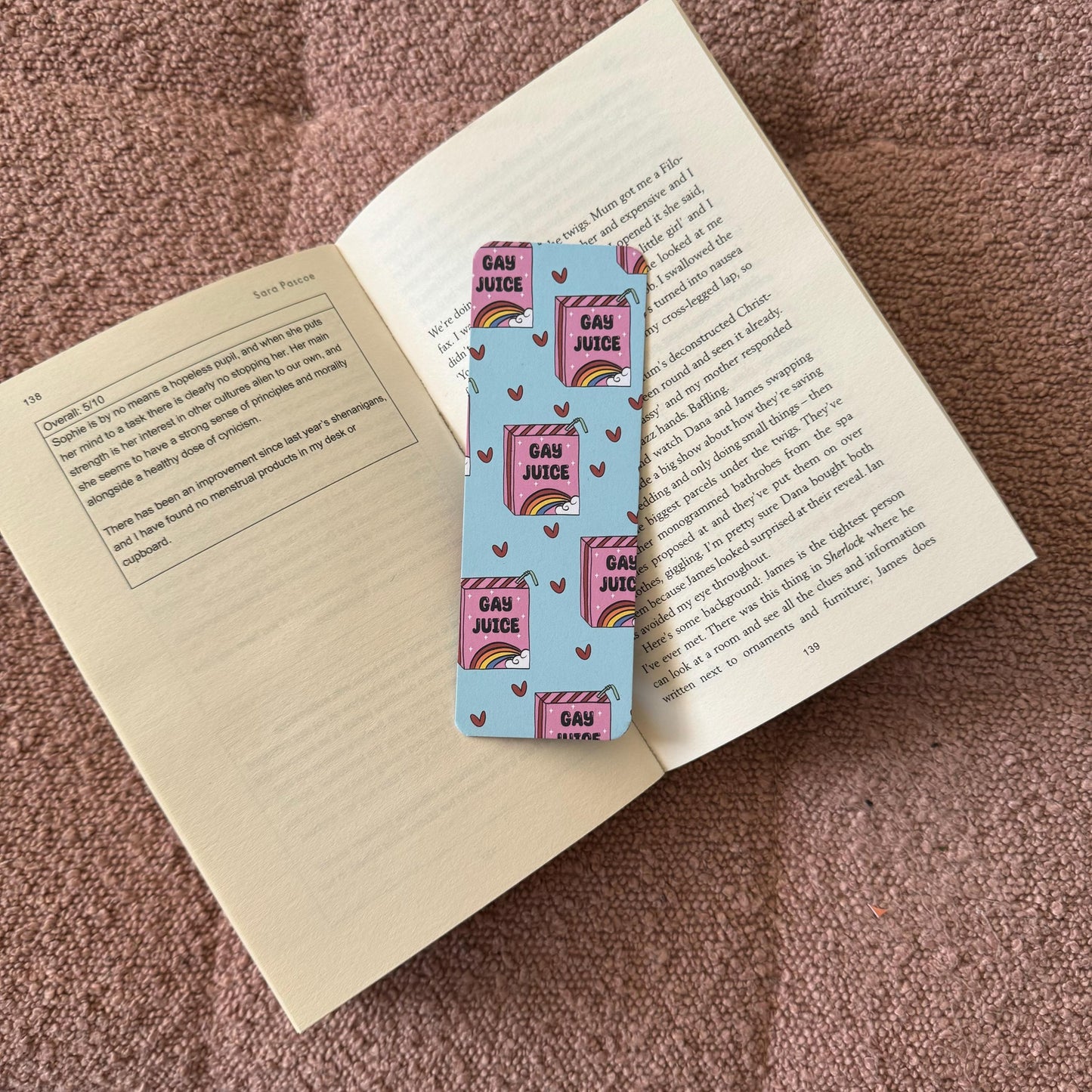Gay juice Bookmark