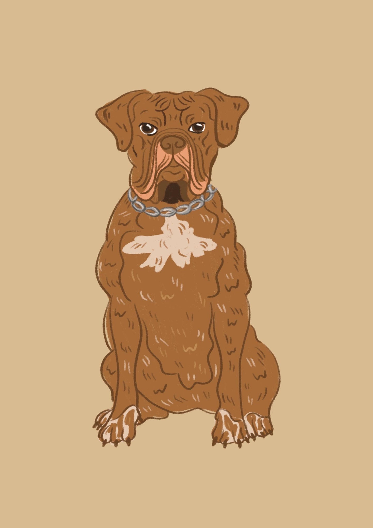 Custom full length portrait illustration