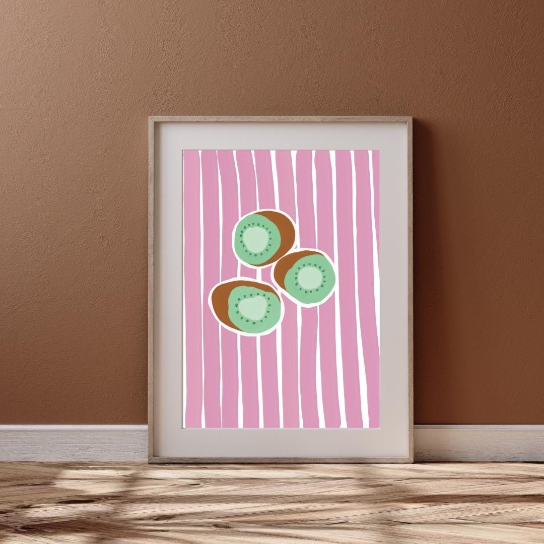 Kiwi | Art Print | Colourful Fruit