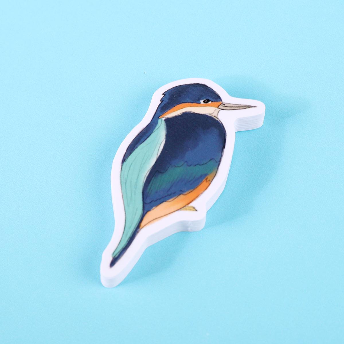 Kingfisher Bird Sticker