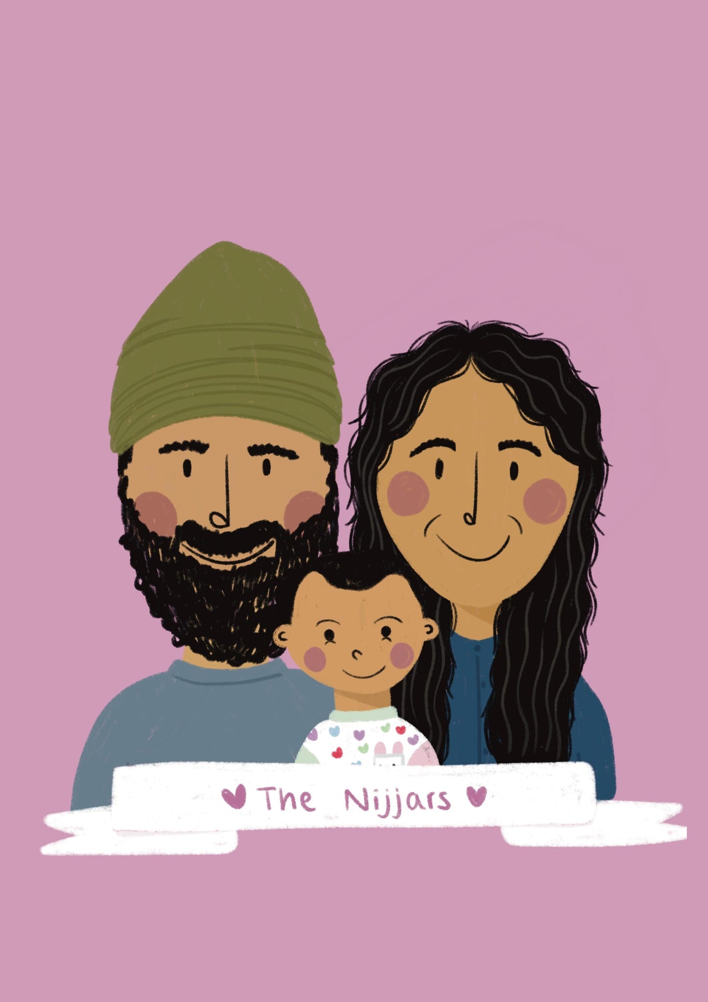 Custom portrait illustration