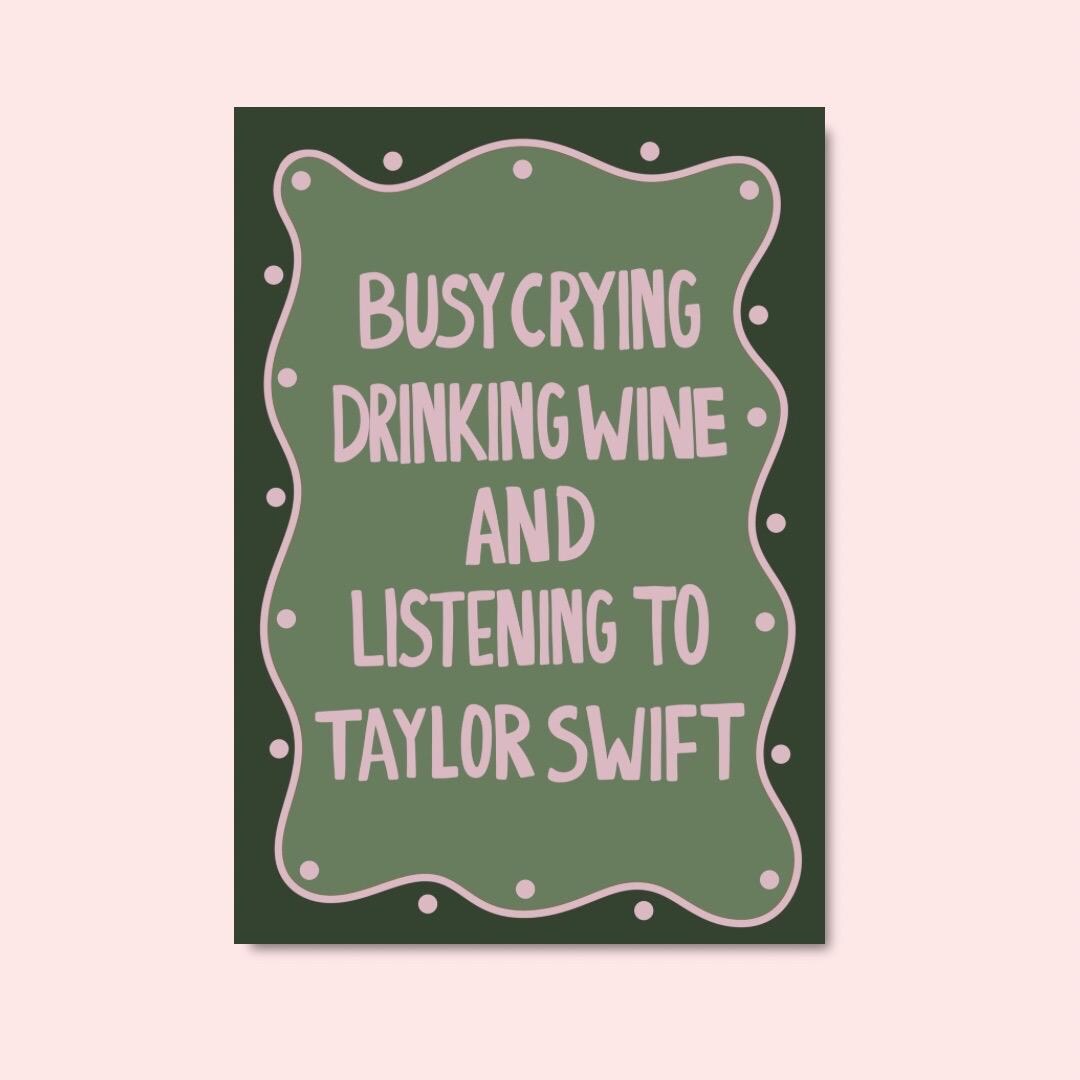 Taylor Swift A4 Art Print