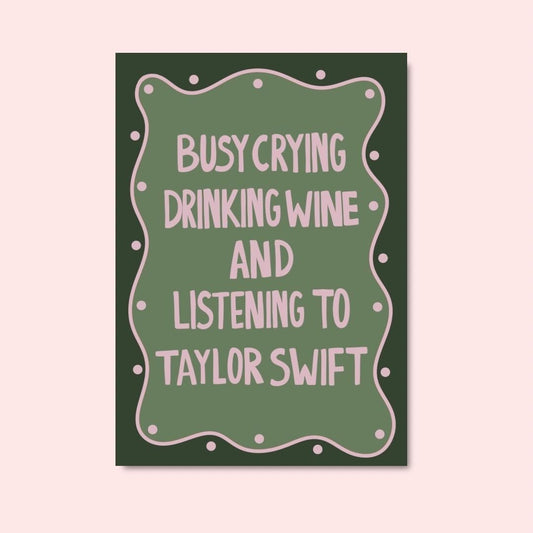 Taylor Swift A4 Art Print