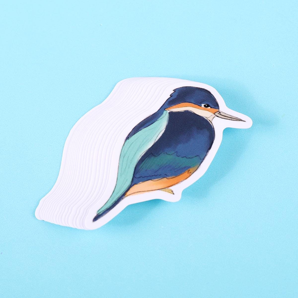 Kingfisher Bird Sticker