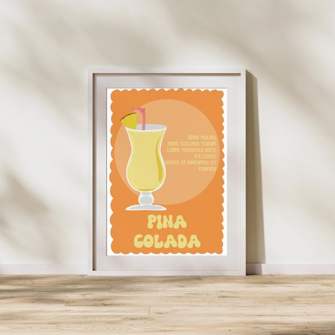 Pina Colada | A4 Art Print