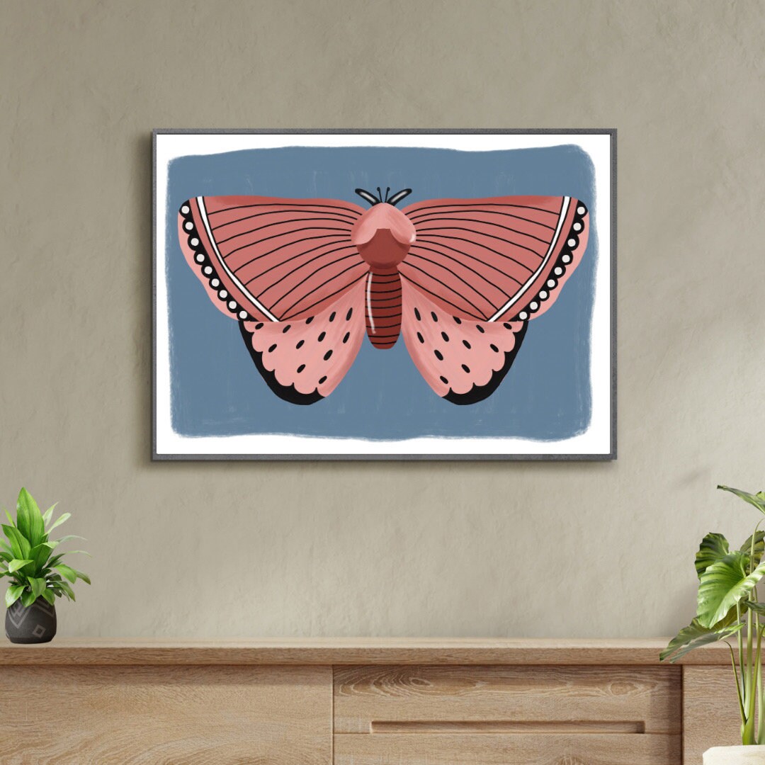 Butterfly A4 Art Print
