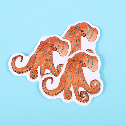 Blue-Ringed Octopus Sticker