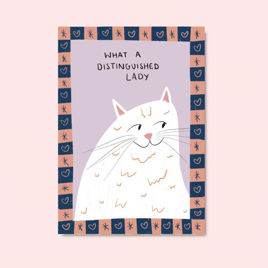 What a distinguished gentleman | A4 Art Print