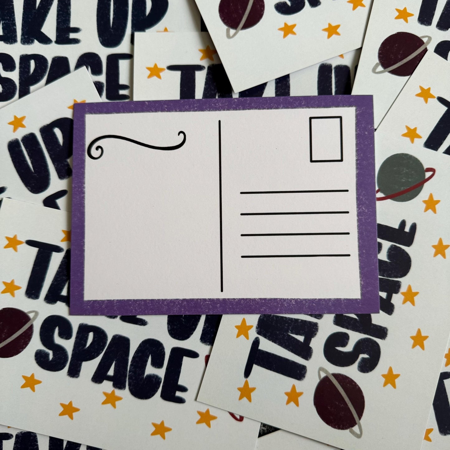Take Up Space | A6 Postcard