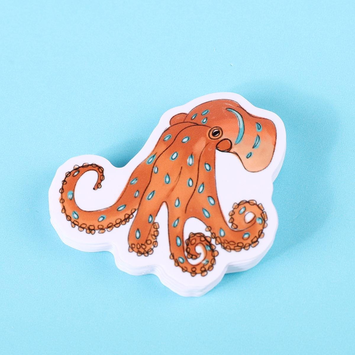 Blue-Ringed Octopus Sticker